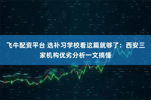 飞牛配资平台 选补习学校看这篇就够了:西安三家机构优劣分析一文搞懂