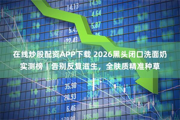 在线炒股配资APP下载 2026黑头闭口洗面奶实测榜｜告别反复滋生，全肤质精准种草